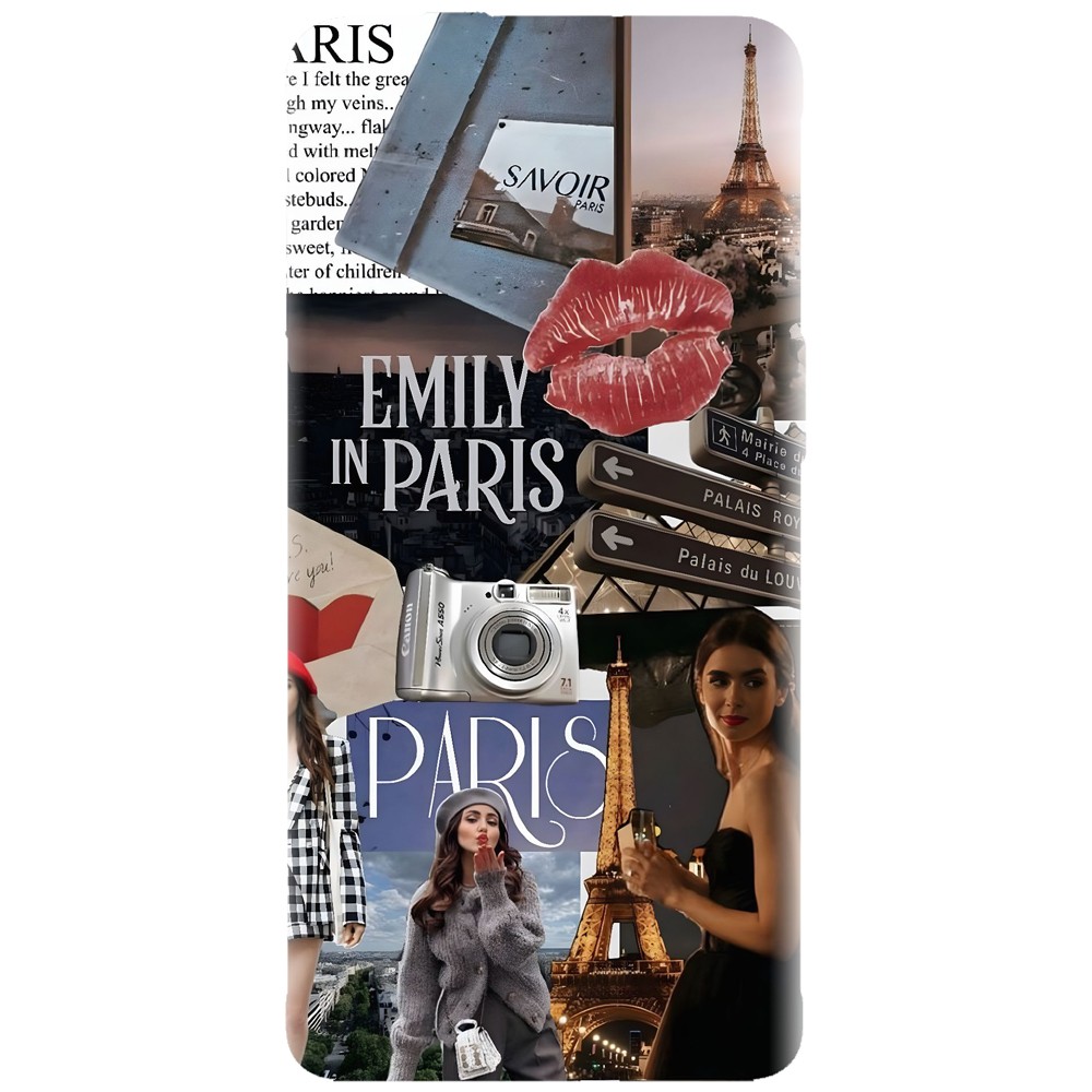 Husa cu Emily in Paris personalizata - model Emily in Paris 002