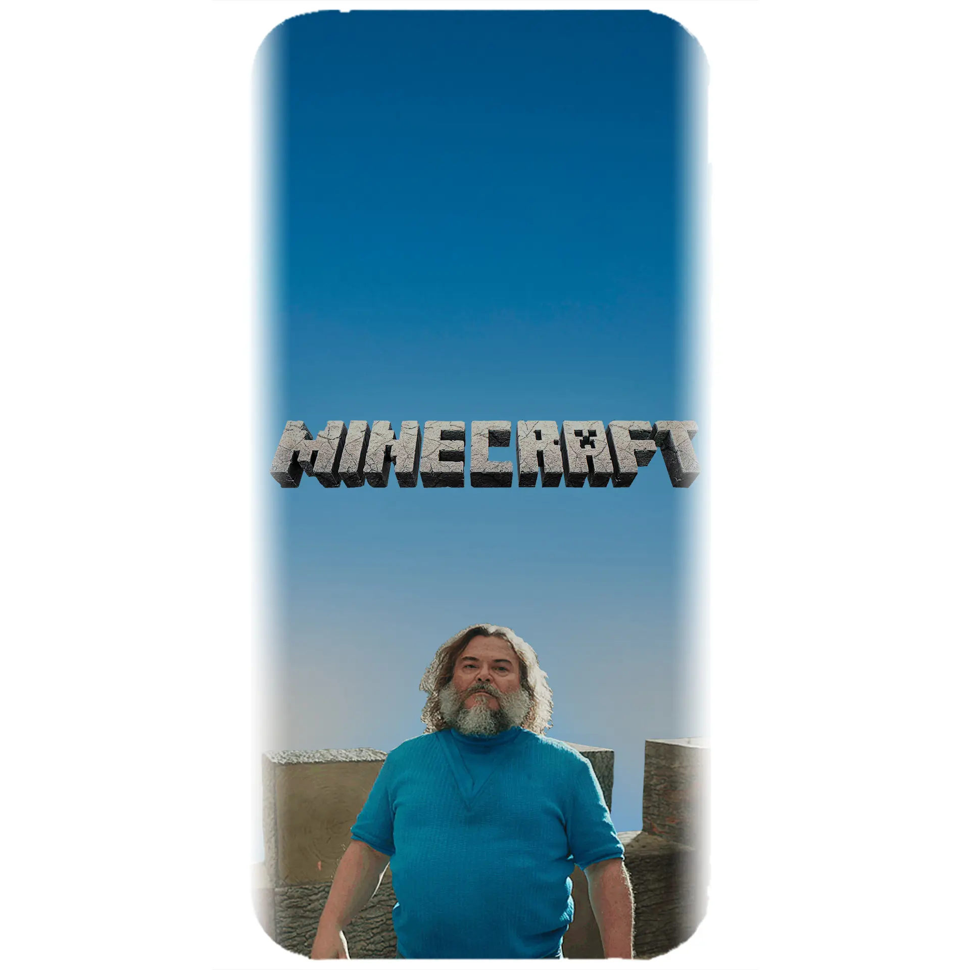 Husa cu Minecraft The Movie - model 002