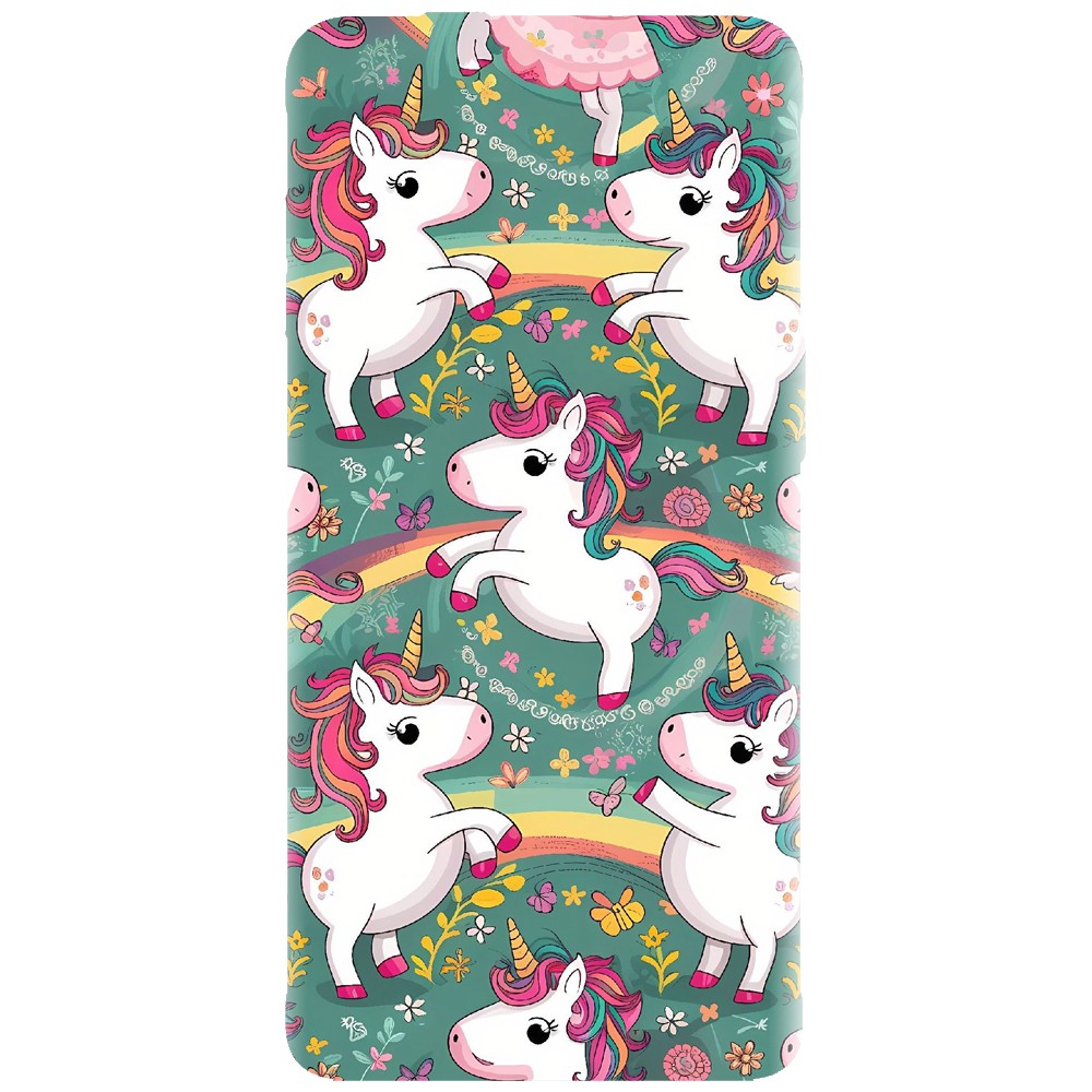 Husa cu unicorni personalizata - model 006