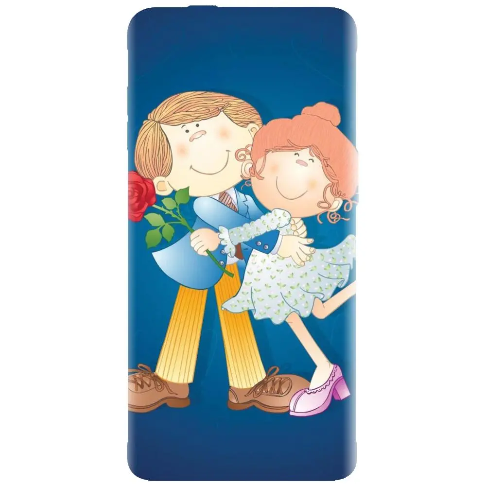 Husa din silicon - model Couple in love