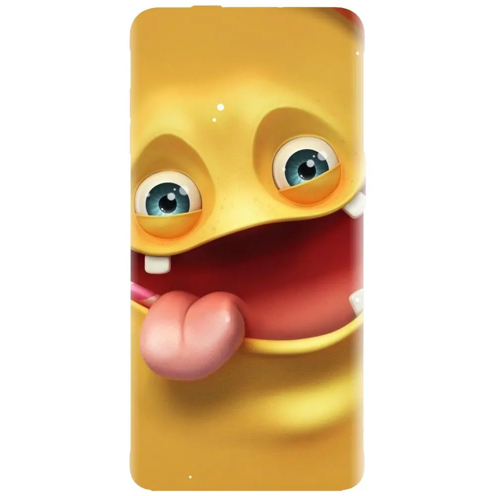 Husa din silicon - model Cute Monster