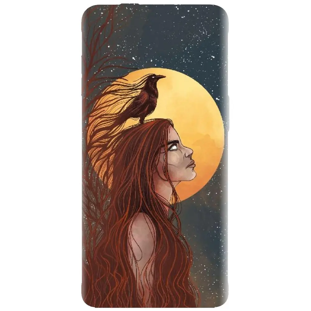 Husa din silicon - model Fantasy Wolf Woman