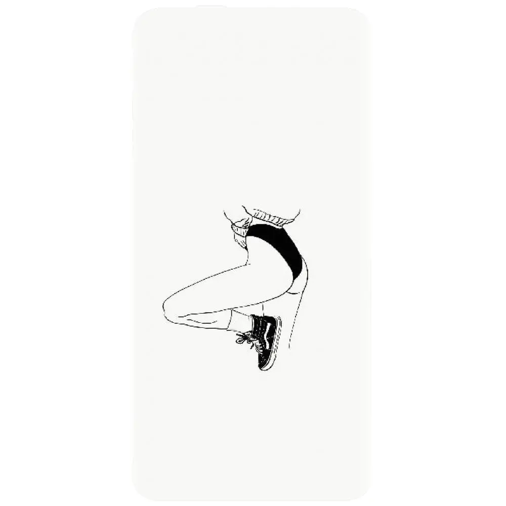 Husa din silicon - model Line Art Legs