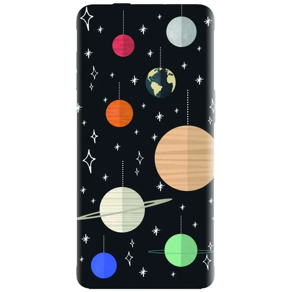 Husa din silicon - model Planete