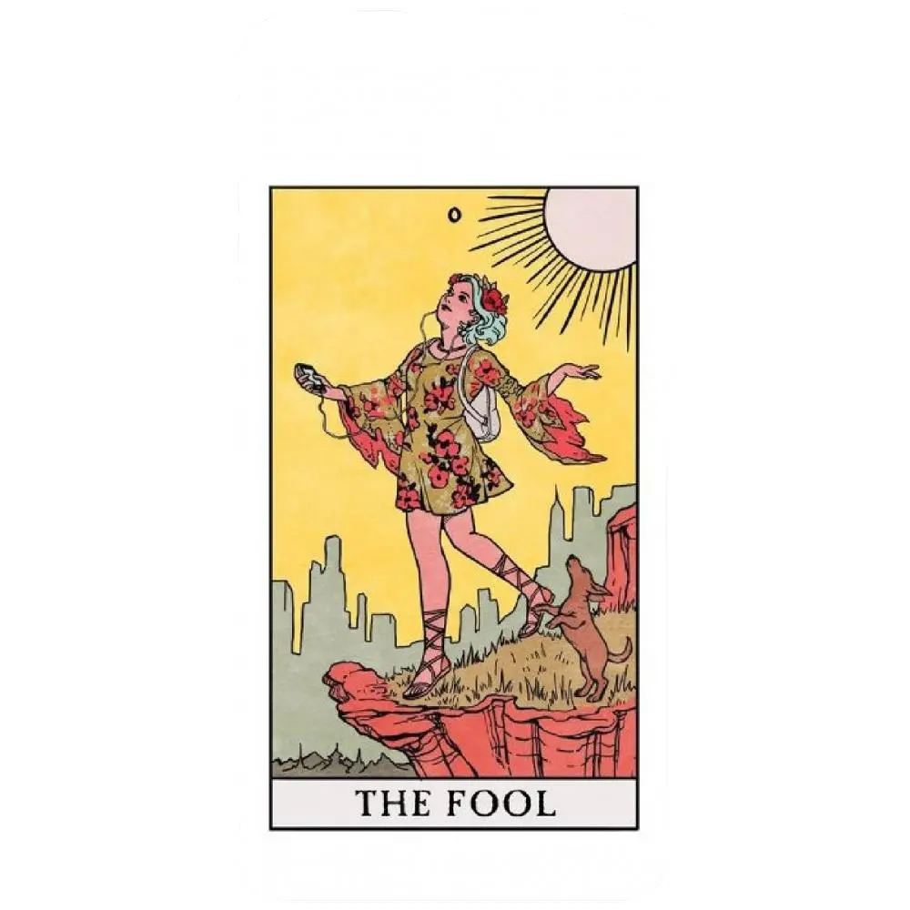 Husa din silicon - model Tarot The Fool Clasic