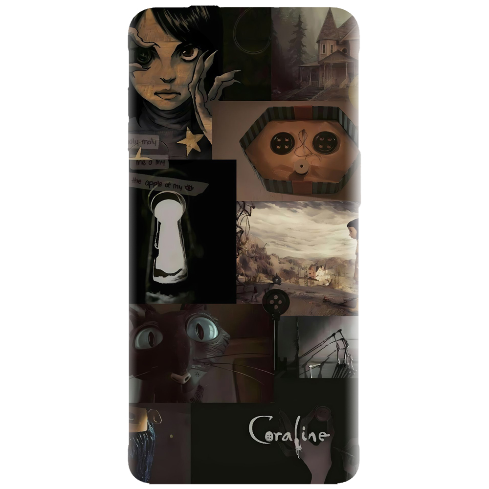 Husa Personalizată cu Filme de Groază - model Coraline 009